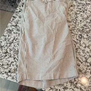 Bonobos Brown and Tan Stripped Shorts